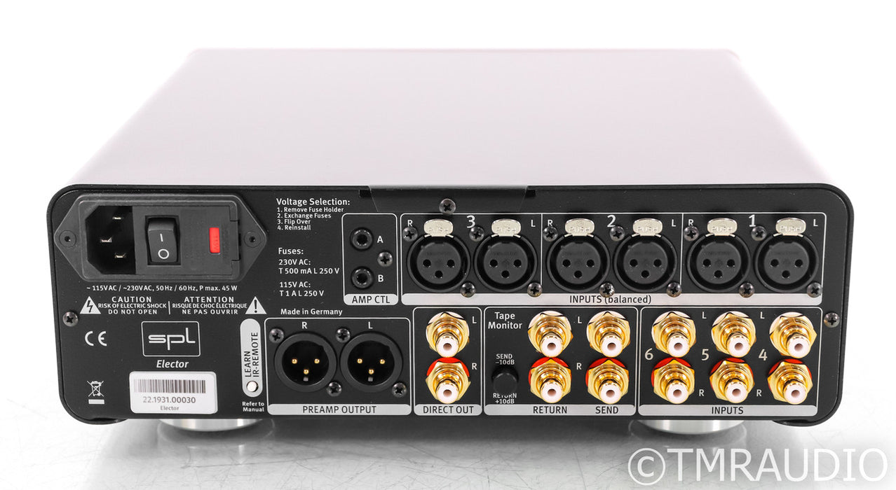 SPL Elector Stereo Preamplifier; Silver (Open Box)