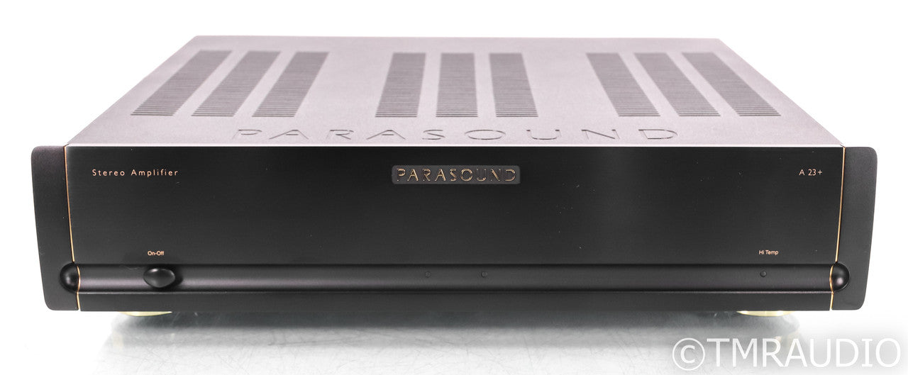 Parasound Halo A 23+ Stereo Power Amplifier; Black