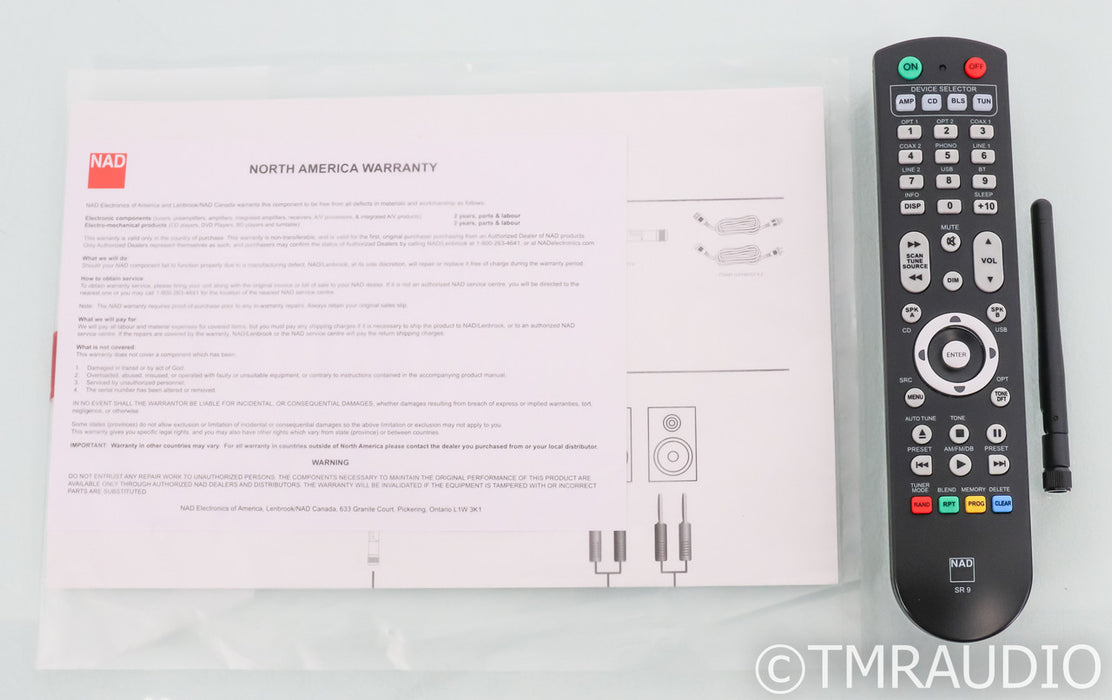 NAD C 368 Stereo Integrated Amplifier; Remote; MM Phono; Digital (Open Box)