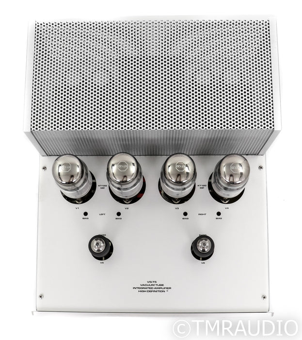 Audio Research VSi75 Stereo Tube Integrated Amplifier; VSi-75; Silver; Remote