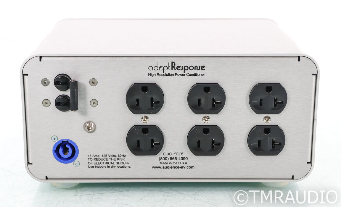Audience aR6-T4 AC Power Line Conditioner; Adept Response; Silver (Open Box)