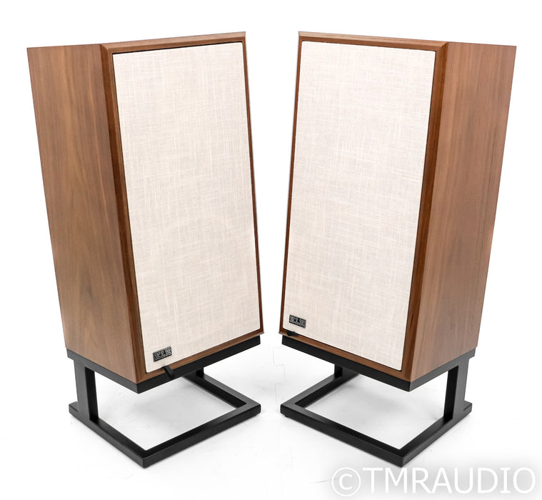KLH Model Five Floorstanding Speakers; Walnut Pair; Model 5 (Open Box)