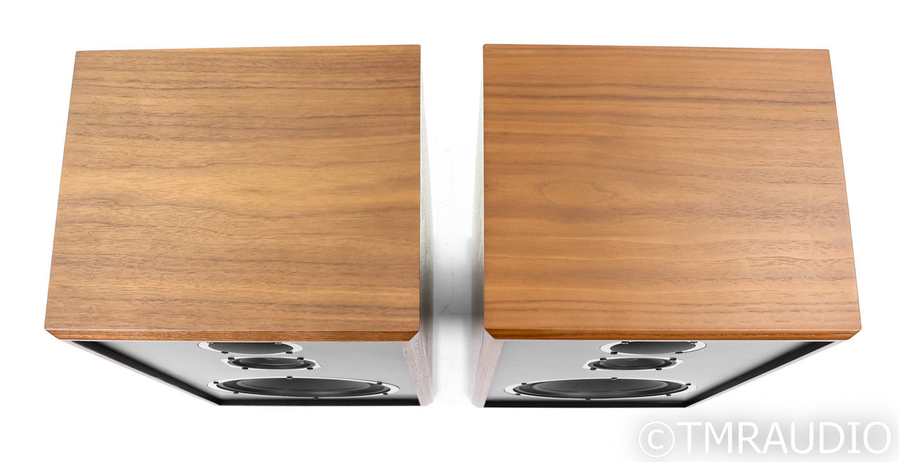 KLH Model Five Floorstanding Speakers; Walnut Pair; Model 5 (Open Box)