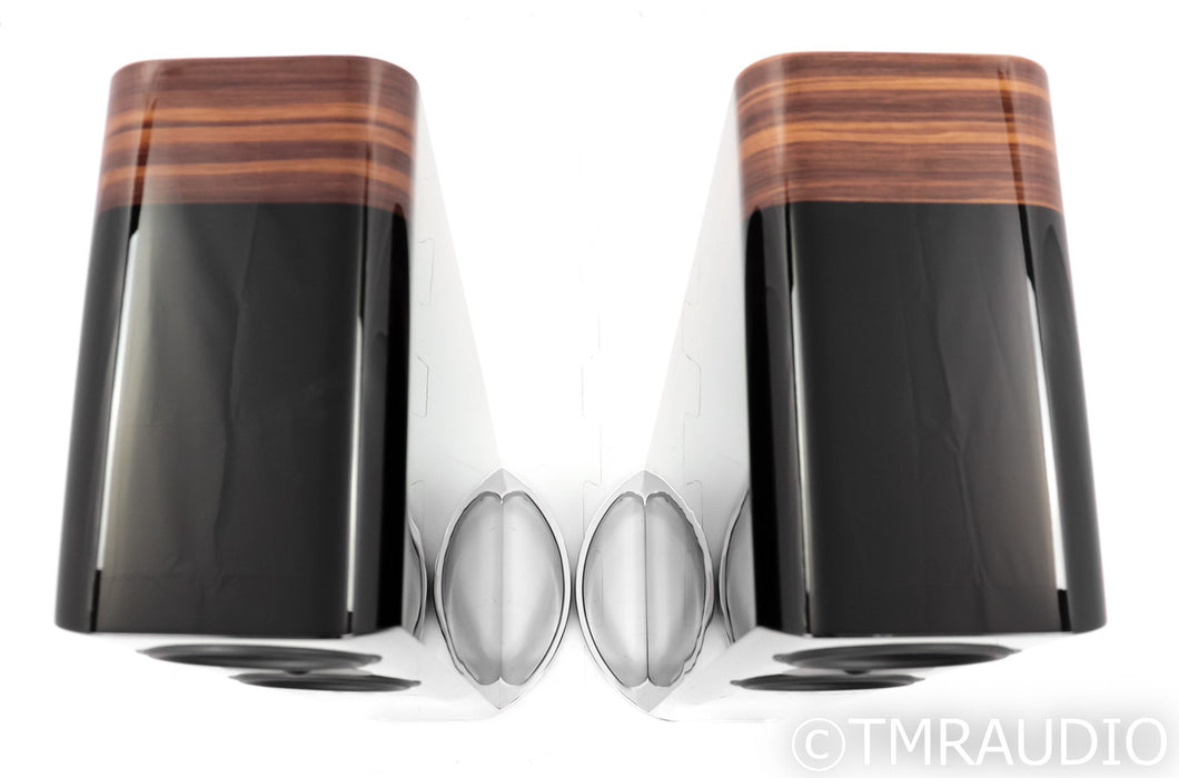 Q Acoustics Concept 500 Floorstanding Speakers; Black / Rosewood Pair (Open Box)