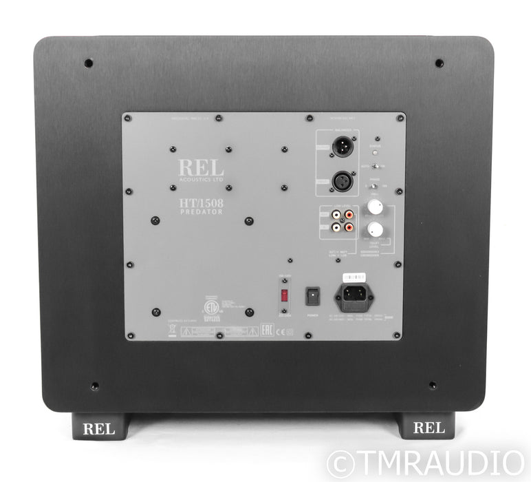 REL HT/1508 15" Powered Subwoofer; HT1508; Black (Open Box)
