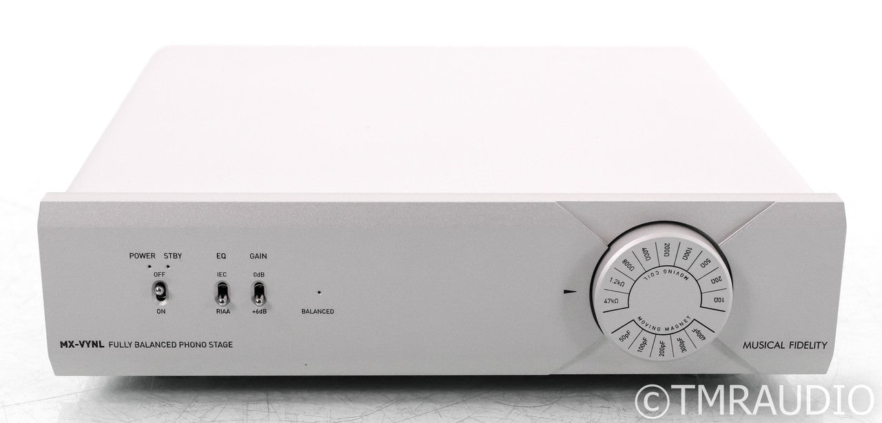 Musical Fidelity MX VYNL MM / MC Phono Preamplifier; Silver (Open Box)