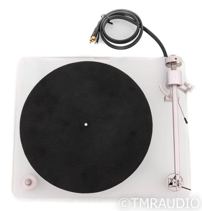 Clearaudio Emotion Belt Drive Turntable; White (No Cartridge)