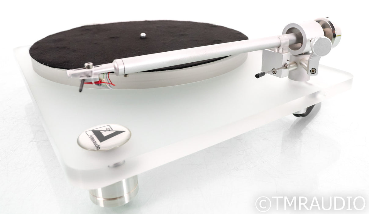 Clearaudio Emotion Belt Drive Turntable; White (No Cartridge)