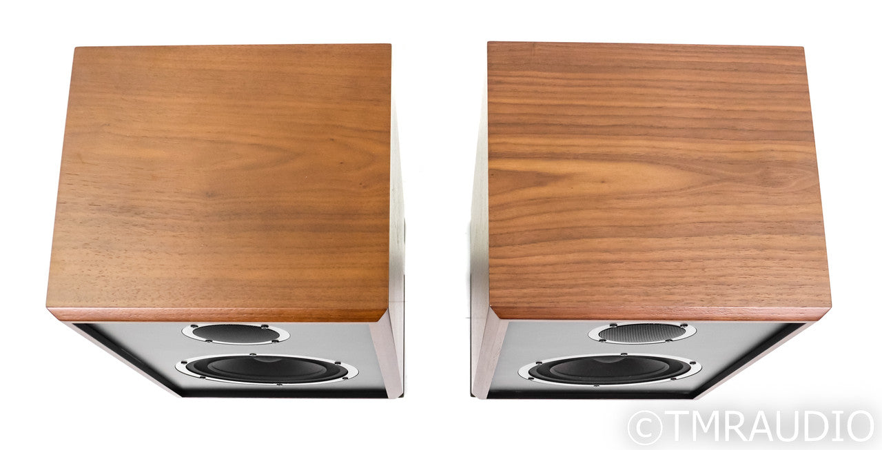 KLH Model Three Floorstanding Speakers; Model 3; Walnut Pair w Stands (Open Box)
