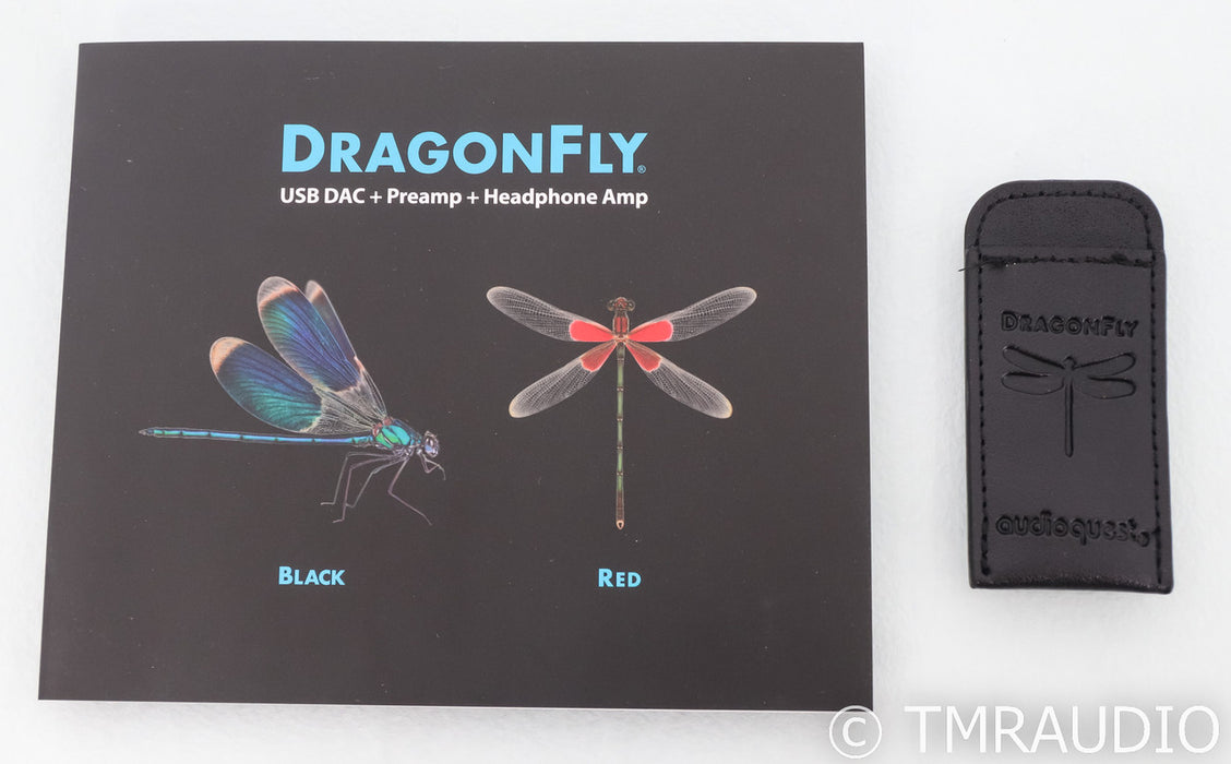 AudioQuest Dragonfly Black USB DAC / Headphone Amplifier; Current
