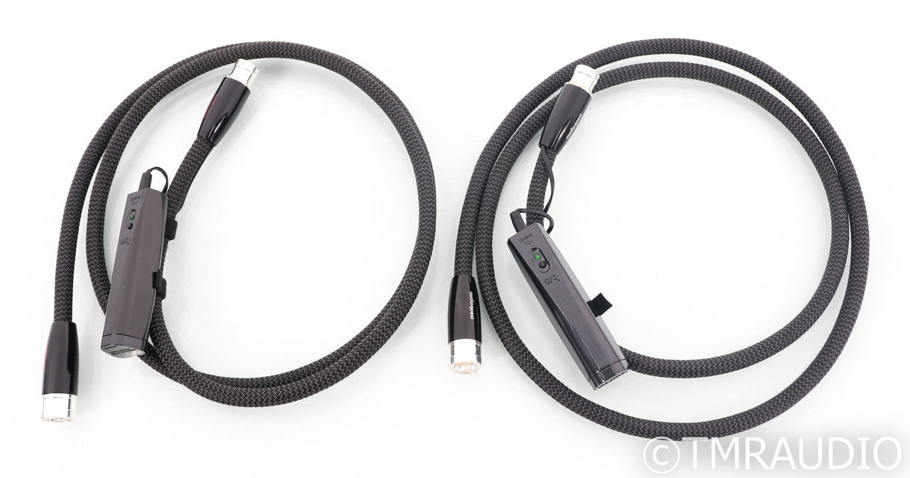 AudioQuest Wind XLR Cables; 1.5m Pair Balanced Interconnects; 72v DBS