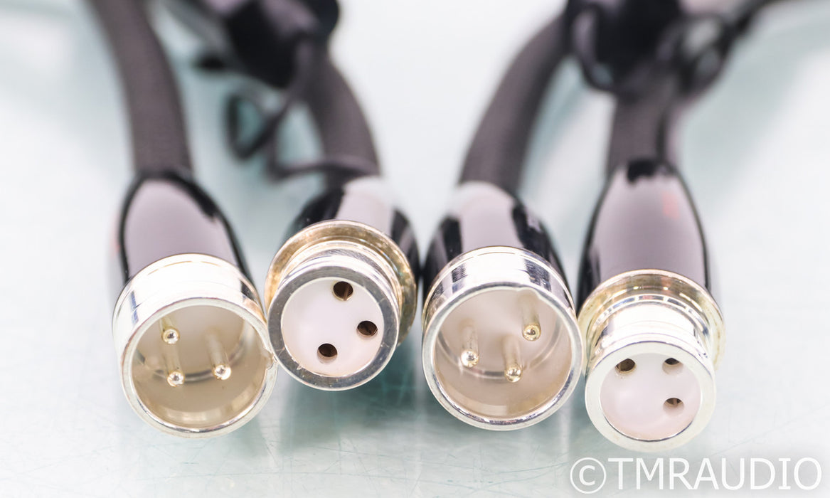 AudioQuest Wind XLR Cables; 1.5m Pair Balanced Interconnects; 72v DBS