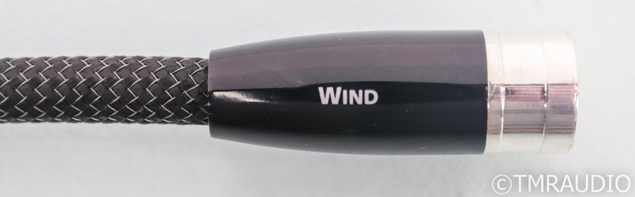 AudioQuest Wind XLR Cables; 1.5m Pair Balanced Interconnects; 72v DBS