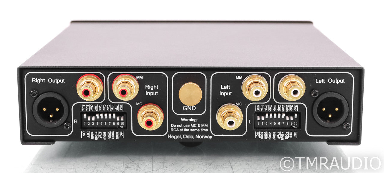 Hegel V10 MM / MC Phono Preamplifier; V-10; Black