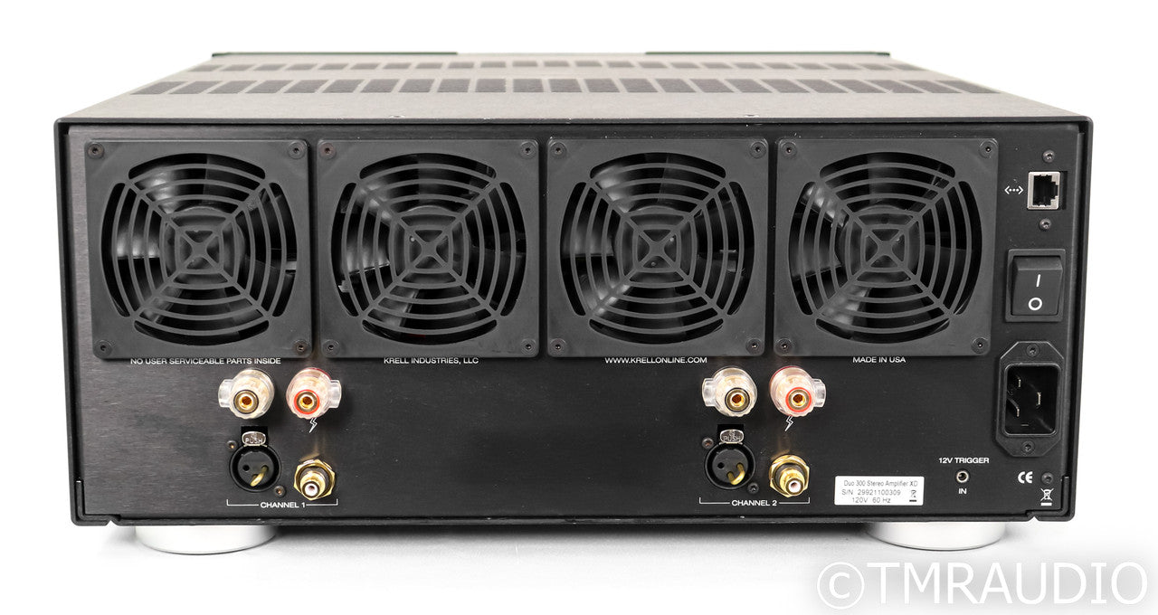 Krell Duo 300 XD Stereo Power Amplifier; Silver (Open Box)