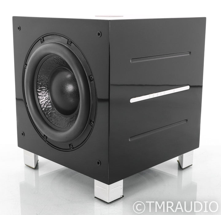 REL R-328 10" Powered Subwoofer; Gloss Black