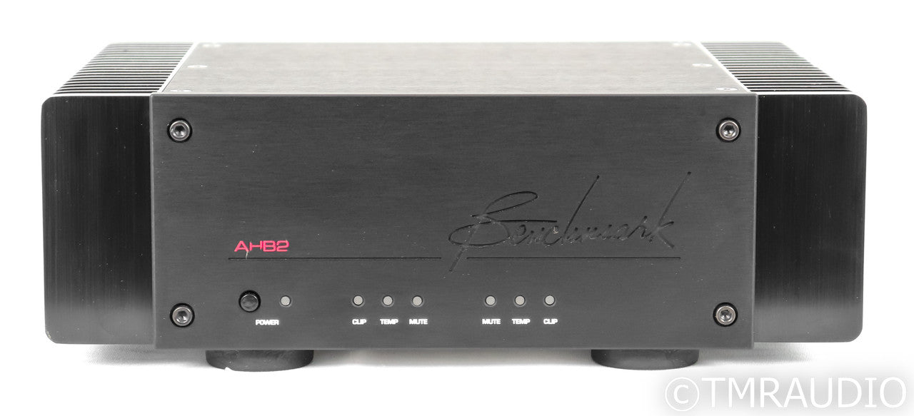 Benchmark ABH2 Stereo Power Amplifier; Black; ABH-2