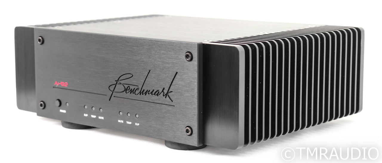 Benchmark ABH2 Stereo Power Amplifier; Black; ABH-2