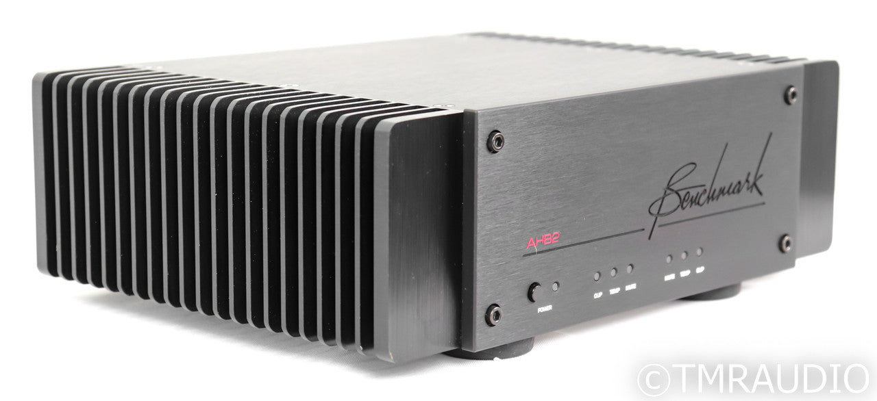Benchmark ABH2 Stereo Power Amplifier; Black; ABH-2