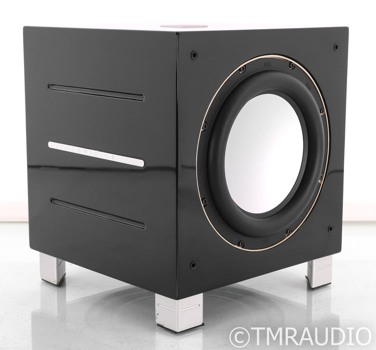 REL R-328 10" Powered Subwoofer; Gloss Black