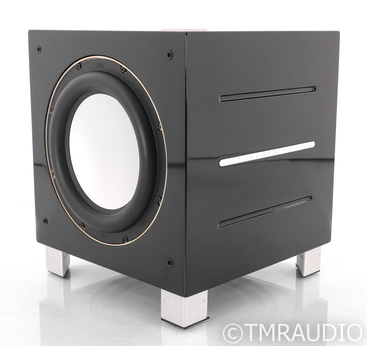 REL R-328 10" Powered Subwoofer; Gloss Black