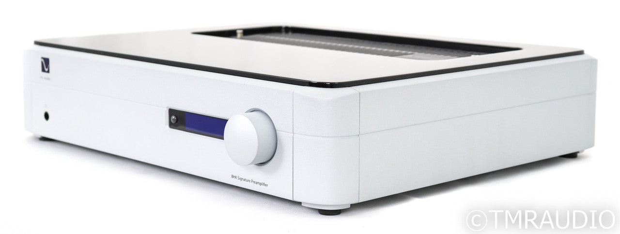PS Audio BHK Signature Stereo Tube Preamplifier; Remote; Silver; Remote