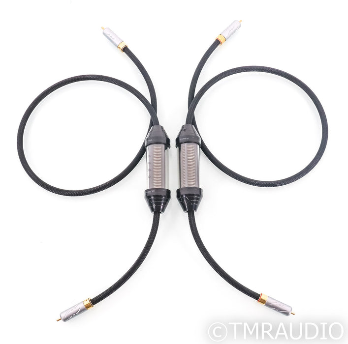 Shunyata Research Apha v2 RCA Cables; 1m Pair Interconnects