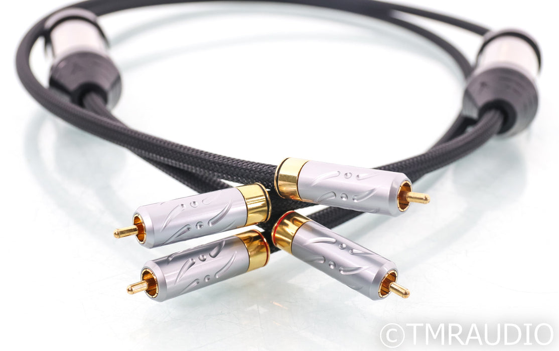 Shunyata Research Apha v2 RCA Cables; 1m Pair Interconnects