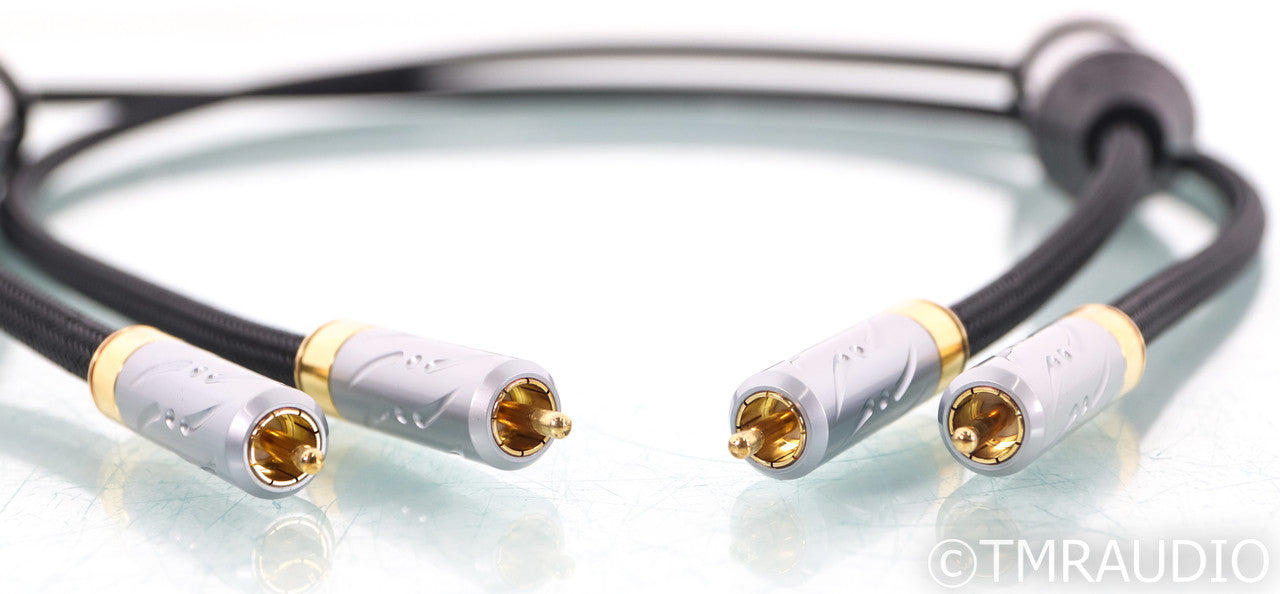 Shunyata Research Apha v2 RCA Cables; 1m Pair Interconnects