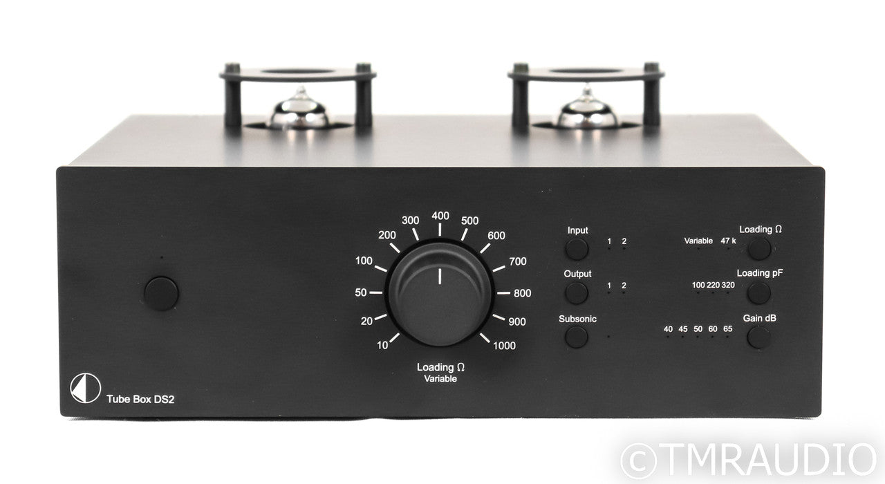 Pro-Ject Tube Box DS2 MM / MC Tube Phono Preamplifier; DS-2