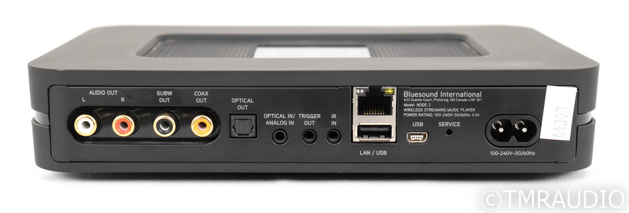 Bluesound Node 2 Wireless Network Streamer; Black; Bluetooth