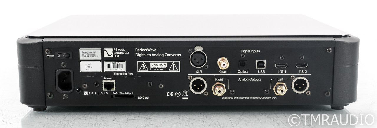 PS Audio PerfectWave DAC; Remote; Bridge II; Black; D/A Converter (Used)