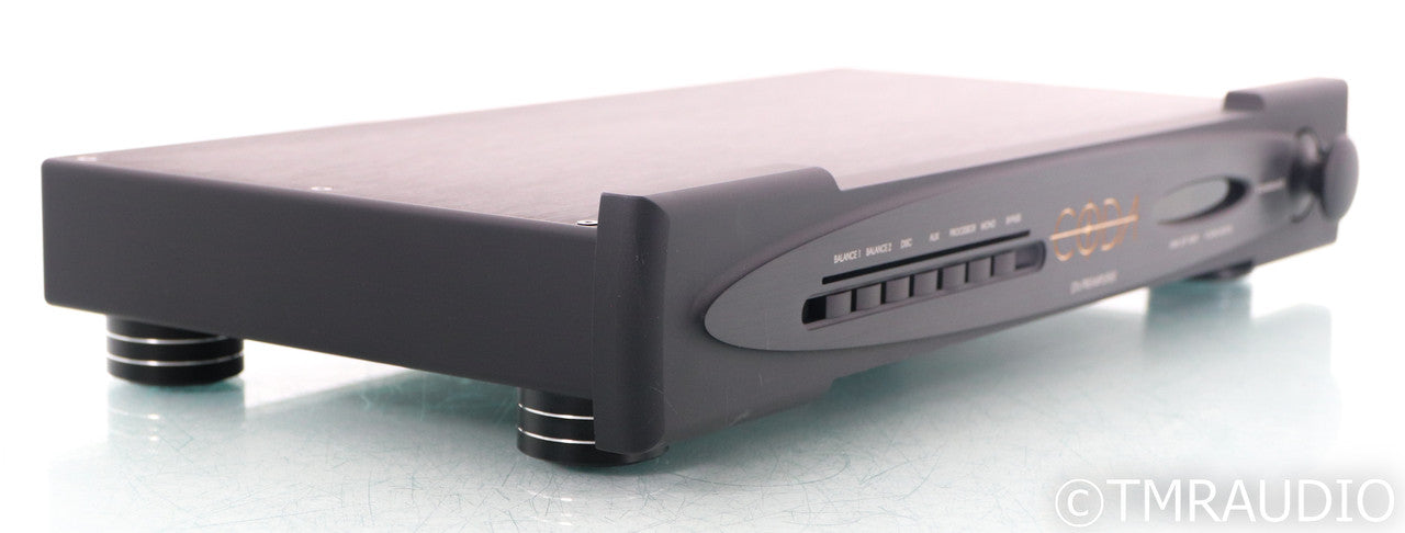 Coda 07x Stereo Preamplifier; Remote; Black