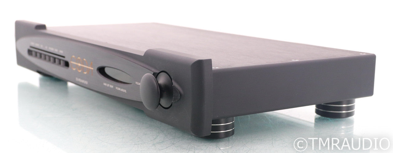 Coda 07x Stereo Preamplifier; Remote; Black