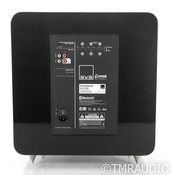 SVS SB-3000 Powered 13" Subwoofer; Gloss Black; SB3000