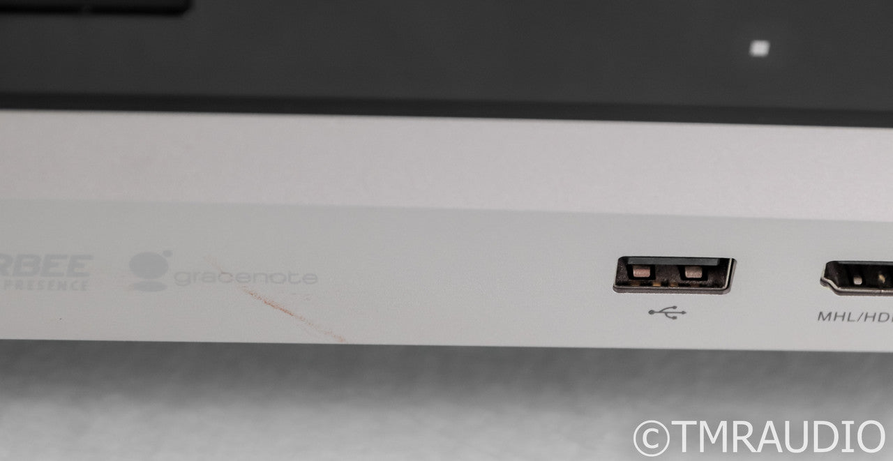 Oppo BDP-105D Universal Blu Ray Player; Remote; Silver; 3D; Darbee Edition