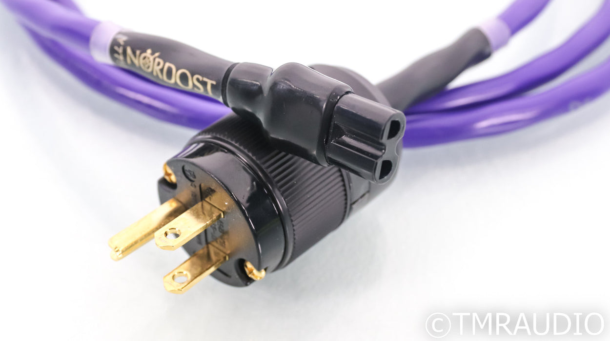 Nordost Figure-8 Purple Flare Power Cable; 2m AC Cord; C7