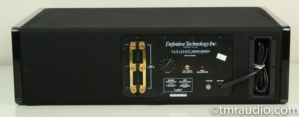 Definitive Technology CLR-2500 Center Channel Speaker with Powered Subwoofer