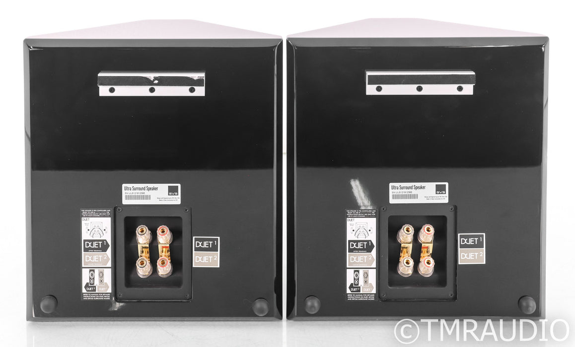 SVS Ultra Surround Speakers; Piano Black Pair
