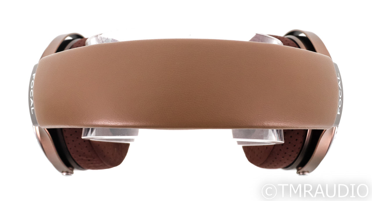 Focal Clear Mg Open Back Headphones; Brown (Open Box)