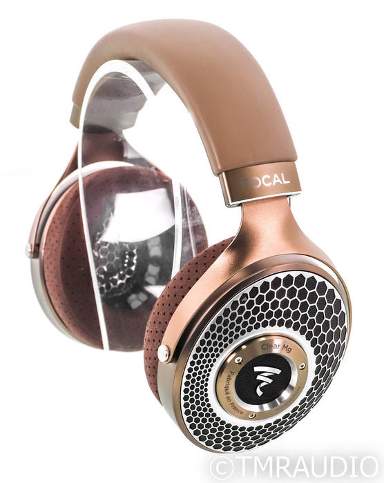 Focal Clear Mg Open Back Headphones; Brown (Open Box)