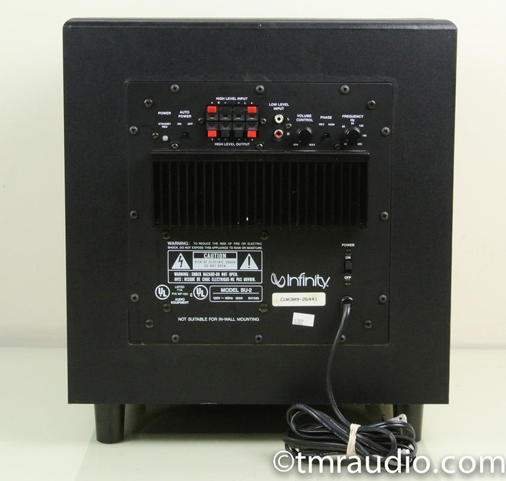 Infinity BU-2 Powered Subwoofer AS-iS