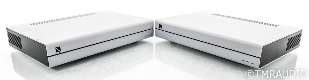 PS Audio Stellar M700 Mono Power Amplifier; Silver Pair; M-700 (Used)
