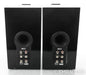 KEF R300 Bookshelf Speakers; R-300; Black Pair