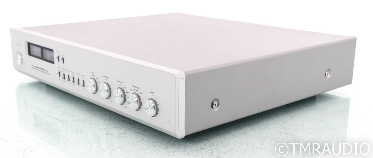 Luxman EQ500 MM / MC Phono Preamplifier; Silver; EQ-500