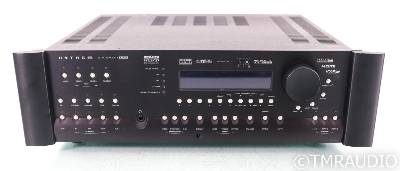 Anthem Statement D2 7.2 Channel Home Theater Processor; D-2; Black; Remote