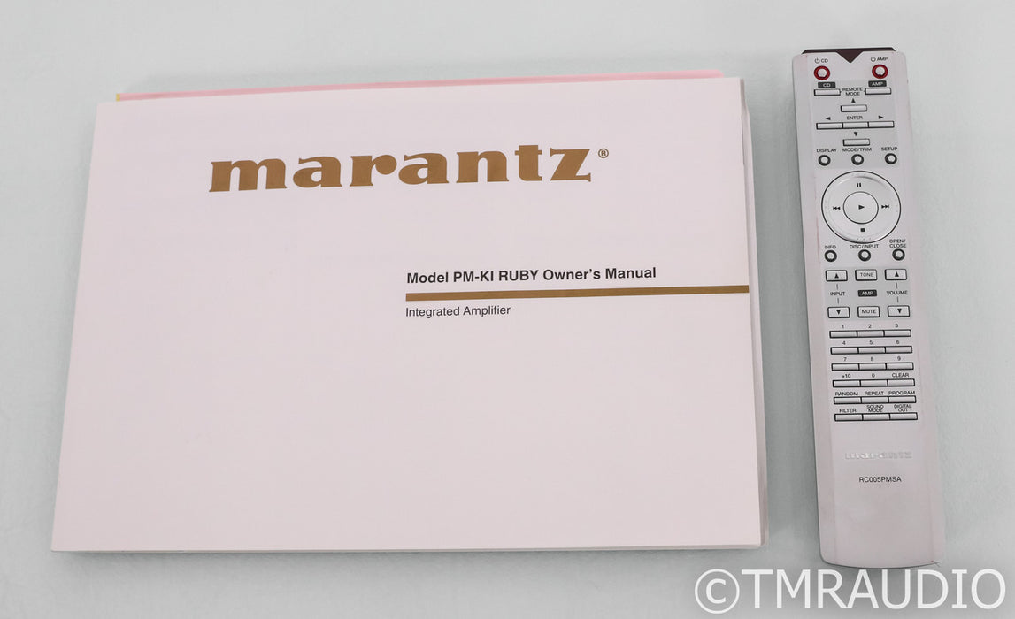 Marantz PM-KI Ruby Stereo Integrated Amplifier; Black; Remote