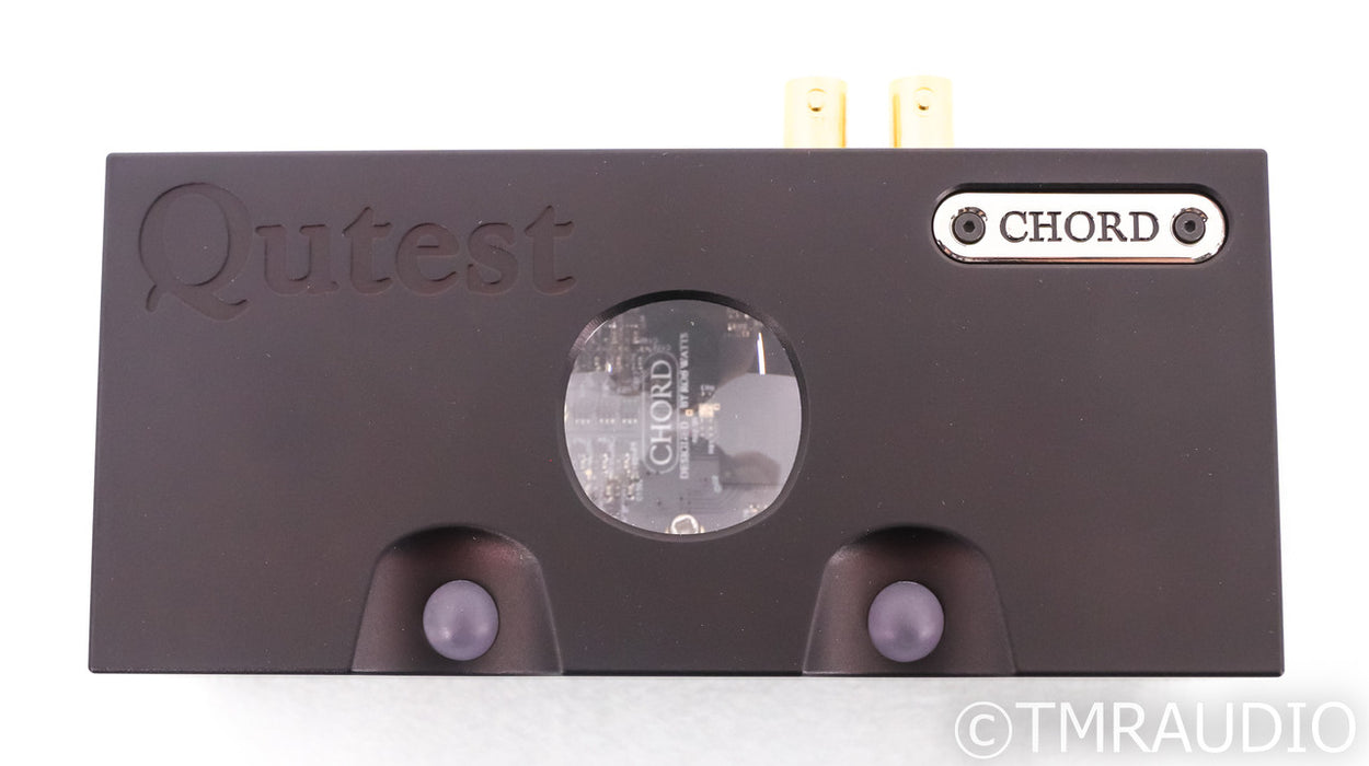 Chord Electronics Qutest DAC; D/A Converter; Black