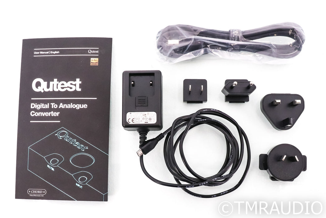Chord Electronics Qutest DAC; D/A Converter; Black
