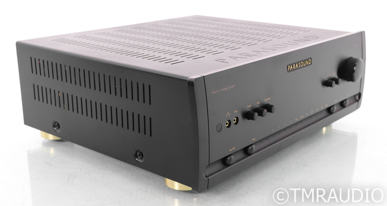 Parasound Halo HINT 6 Stereo Integrated Amplifier; DAC; Remote; Black